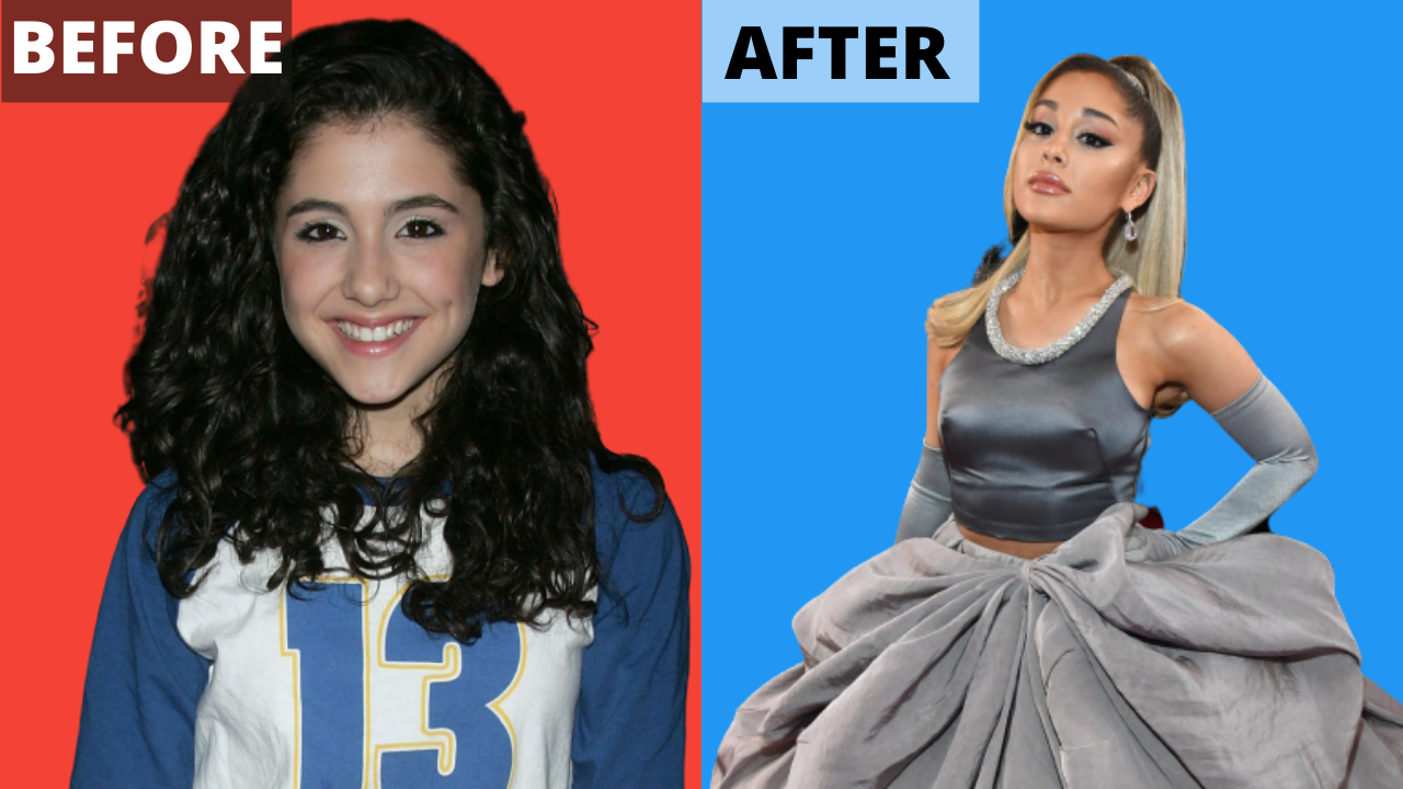 Ariana Grande Celebrities Before And After The Fame 